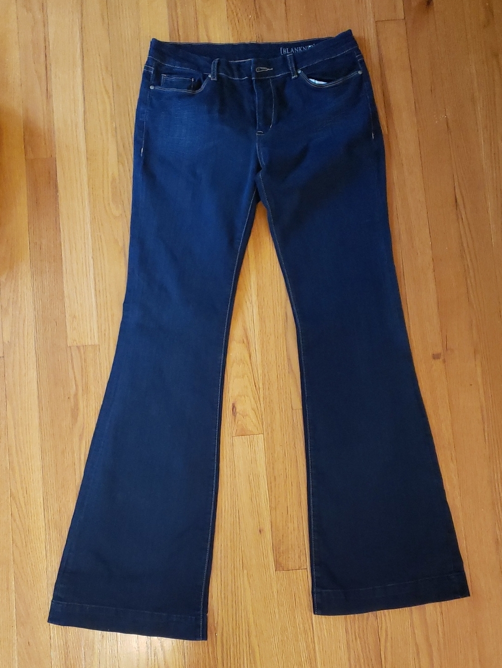 Blank NYC Dark Blue Flare Jeans